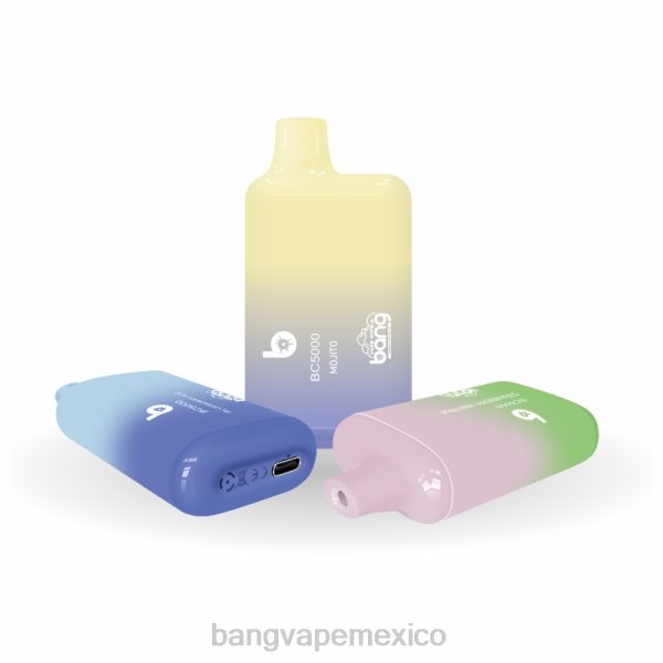 Vape Desechable Bang - Bang Vape Box BC5000 5% nic 5000 inhalaciones pluma tipo c recargable Z0LZ9 desechable
