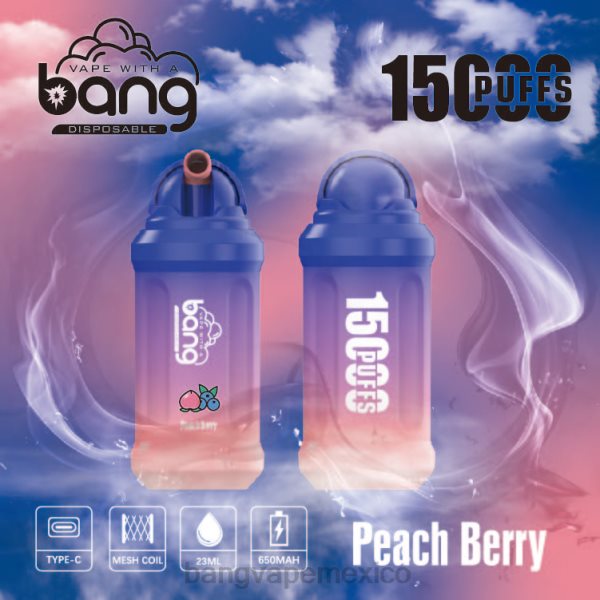 Bang Vape México - Bang Vape 15000 bocanadas Z0LZ1 desechable