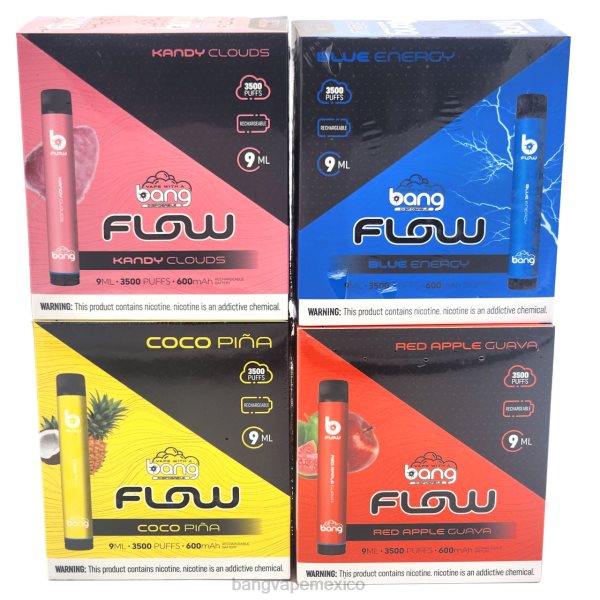 Vape Gang Box - Bang Vape Flow 3.500 caladas (caja de 10) Z0LZ37 desechable
