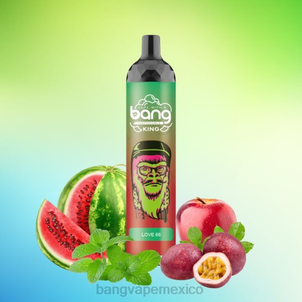 Vape Gang Shop - Bang Vape King 6000 inhalaciones 5% nic recargable tipo c Z0LZ8 desechable