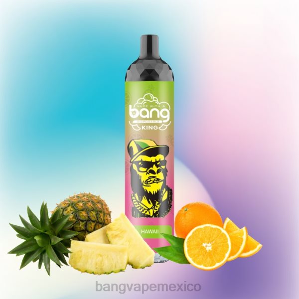 Vape Gang Shop - Bang Vape King 6000 inhalaciones 5% nic recargable tipo c Z0LZ8 desechable
