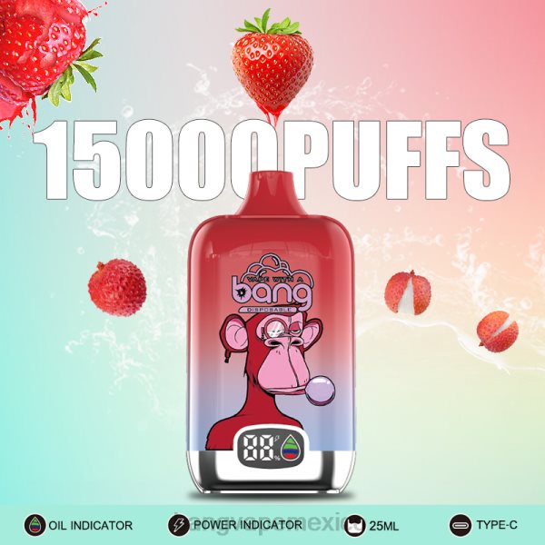 Bang Vape México - Bang Vape Digital Smart Screen 15000 inhalaciones 25ml Z0LZ11 desechable
