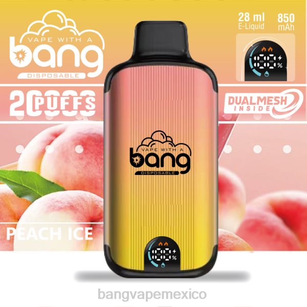 Vape Gang Monterrey - Bang Vape Digital Smart Screen 20000 bocanadas Z0LZ3 desechable