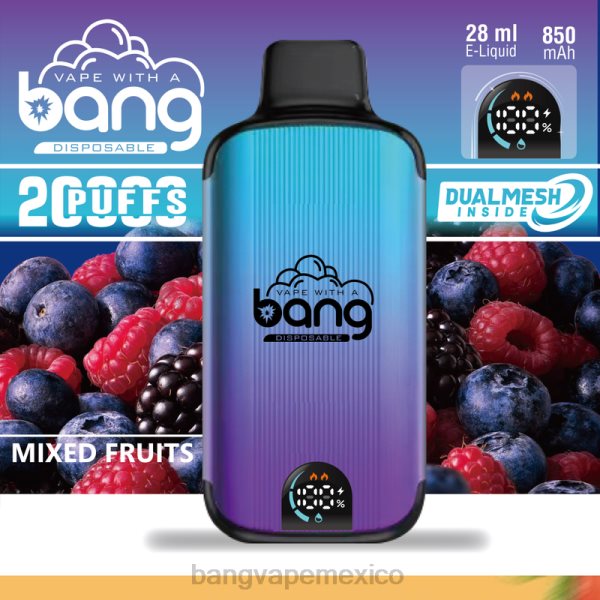 Vape Gang Monterrey - Bang Vape Digital Smart Screen 20000 bocanadas Z0LZ3 desechable