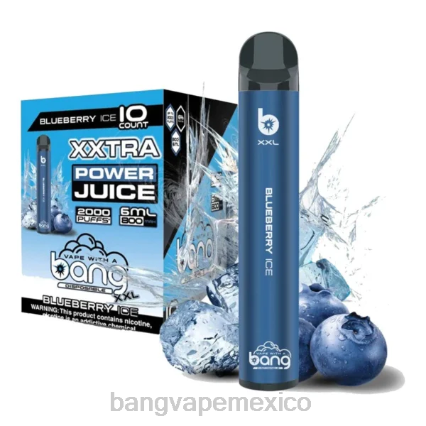hielo de arándanos