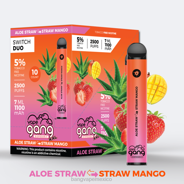 Vape Gang Shop - Vape Gang Switch Duo 2 sabores (caja de 10) Z0LZ48 muy baya - osito de goma