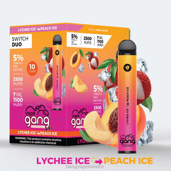 Vape Gang Shop - Vape Gang Switch Duo 2 sabores (caja de 10) Z0LZ48 muy baya - osito de goma