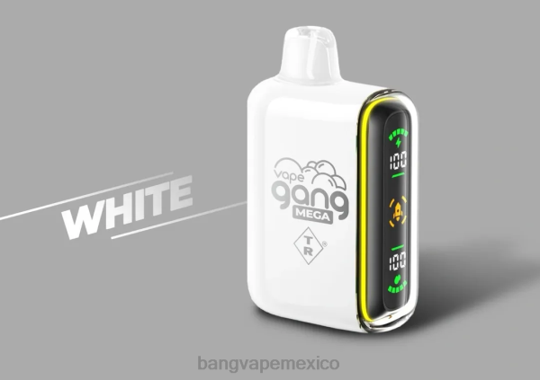 Vape Gang Shop - Vape Gang MEGA Vape desechable de 20.000 inhalaciones (caja de 5) Z0LZ60 blanco