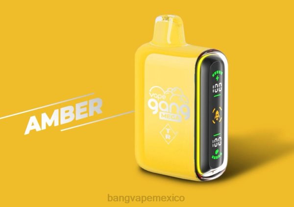 Vape With A Bang Precio - Vape Gang MEGA Vape desechable de 20.000 inhalaciones (caja de 5) Z0LZ50 ámbar